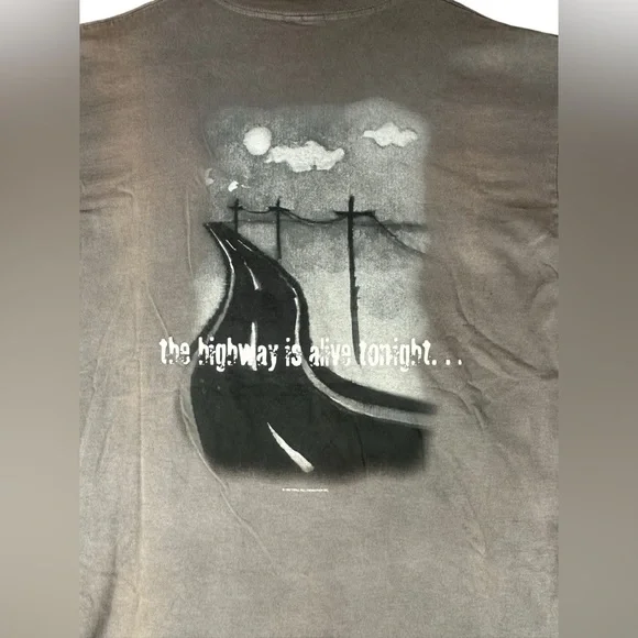 Bruce Springsteen 1995 Ghost Of Tom Joad Official Tour T-shirt Size XL - Picture 6 of 11